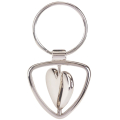 Брелок 'Сердце' металлический поворотный под Нанесение логотипа