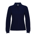 Поло жіноче з довгим рукавом Estrella woman L/S 220 под Нанесение логотипа