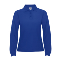 Поло жіноче з довгим рукавом Estrella woman L/S 220 под Нанесение логотипа