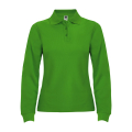 Поло жіноче з довгим рукавом Estrella woman L/S 220 под Нанесение логотипа