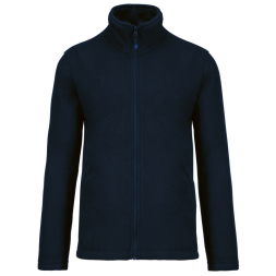 FALCO - FULL ZIP MICROFLEECE JACKET, Navy под Нанесение логотипа