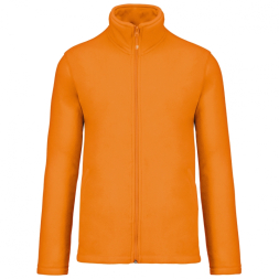 FALCO - FULL ZIP MICROFLEECE JACKET, Orange под Нанесение логотипа