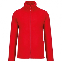 FALCO - FULL ZIP MICROFLEECE JACKET, Red под Нанесение логотипа