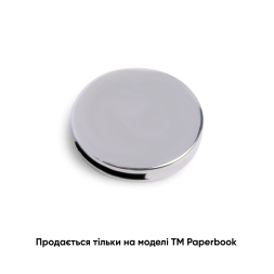 Сменная круглая металлическая табличка для записной книжки под Нанесение логотипа