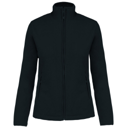 MAUREEN - LADIES` FULL ZIP MICROFLEECE JACKET, Navy под Нанесение логотипа