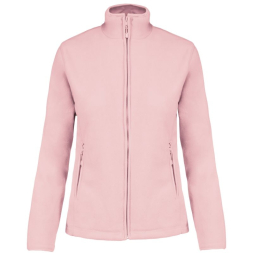 MAUREEN - LADIES` FULL ZIP MICROFLEECE JACKET, Peppermint под Нанесение логотипа