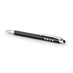 Ручка алюминиевая 'Serrat' черные чернила под Нанесение логотипа