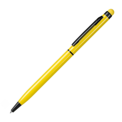 Ручка-стилус алюминиевая 'TouchWriter Black' (B1) поворотная под Нанесение логотипа