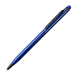 Ручка-стилус алюминиевая 'TouchWriter Black' (B1) поворотная под Нанесение логотипа