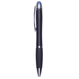 Ручка-стилус с LED пластиковая поворотная под Нанесение логотипа