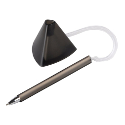 Ручка пластиковая на подставке 'Triangle' черные чернила под Нанесение логотипа