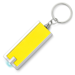 Брелок-фонарик пластиковый 1 LED под Нанесение логотипа