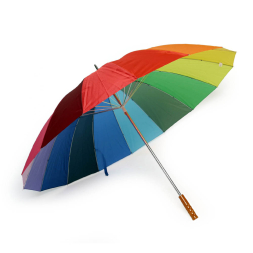 Зонт-трость "Радуга" под Нанесение логотипа