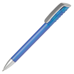 Ручка пластиковая 'Top Spin Silver' (Ritter Pen) поворотная под Нанесение логотипа