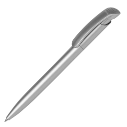 Ручка пластиковая 'Clear Silver' (Ritter Pen) под Нанесение логотипа