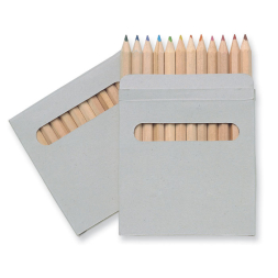 Набір з 12 бежевих олівців ARCOLOR, 9x9x0,8 см под Нанесение логотипа