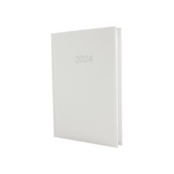 Щоденник датований 2024, SAMBA, білий, А5 под Нанесение логотипа