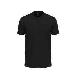 Unisex Tri-Blend T-shirt, Black под Нанесение логотипа