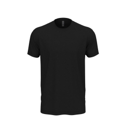 Unisex CVC T-shirt, Black под Нанесение логотипа