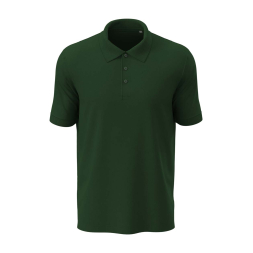LUX POLO MEN, Bottle Green под Нанесение логотипа