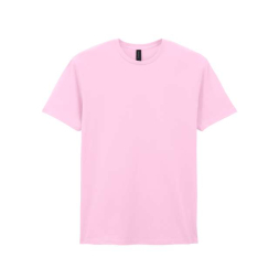 SOFTSTYLE® ADULT T-SHIRT, Light Pink под Нанесение логотипа