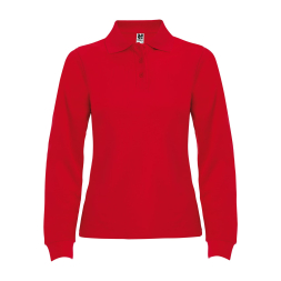 Поло жіноче з довгим рукавом Estrella woman L/S 220 под Нанесение логотипа