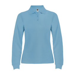 Поло жіноче з довгим рукавом Estrella woman L/S 220 под Нанесение логотипа