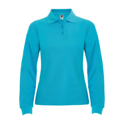 Поло жіноче з довгим рукавом Estrella woman L/S 220 под Нанесение логотипа