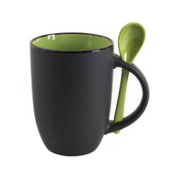 Горнятко BERTINA з ложечкою 380 мл под Нанесение логотипа