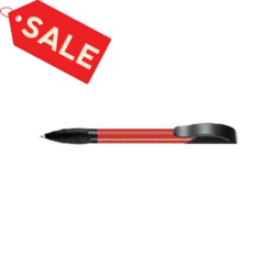 Ручка шариковая "Hattrix-Basic" черно-красная под Нанесение логотипа