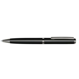 Ручка шариковая Phenix, метал, черная под Нанесение логотипа