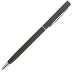 Ручка металлическая LUNA, зеркальный лого под Нанесение логотипа