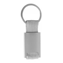 Брелок для ключей Ribbon под Нанесение логотипа