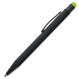 Ручка PRIMA с цветным стилусом, металл под Нанесение логотипа