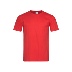 Classic-T Fitted, Scarlet Red под Нанесение логотипа