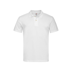 Polo Men, White под Нанесение логотипа