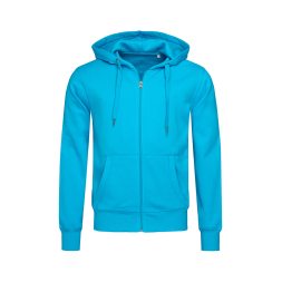 Active Sweatjacket, Hawaii Blue под Нанесение логотипа