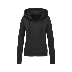 Active Sweatjacket, Black Opal под Нанесение логотипа