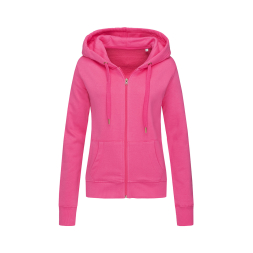 Active Sweatjacket, Sweet Pink под Нанесение логотипа