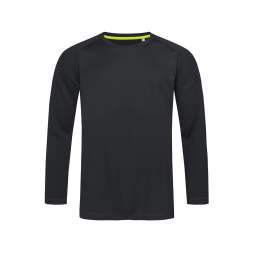 Active 140 Long Sleeve, Black Opal под Нанесение логотипа