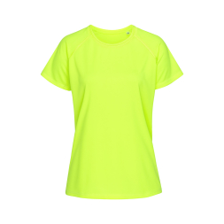 Active 140 Raglan, Cyber Yellow под Нанесение логотипа