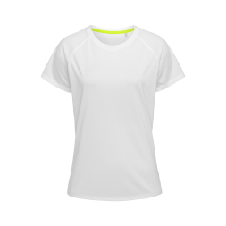 Active 140 Raglan, White под Нанесение логотипа
