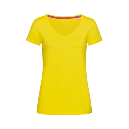 Megan (V-neck), Daisy Yellow под Нанесение логотипа