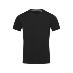 Clive (V-neck), Black Opal под Нанесение логотипа
