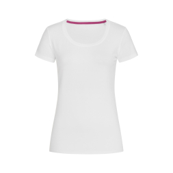 Claire (Crew Neck), White под Нанесение логотипа