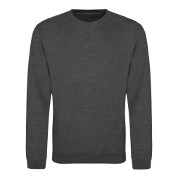 AWDIS SWEAT, Charcoal под Нанесение логотипа