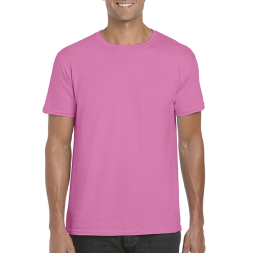 SOFTSTYLE® ADULT T-SHIRT, Azalea под Нанесение логотипа