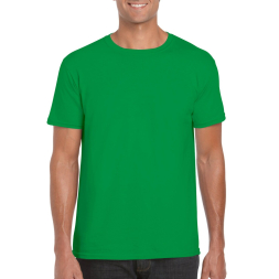 SOFTSTYLE® ADULT T-SHIRT, Irish Green под Нанесение логотипа