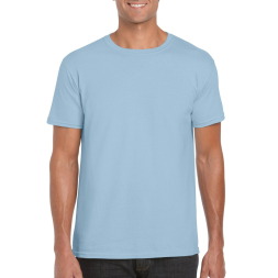 SOFTSTYLE® ADULT T-SHIRT, Light Blue под Нанесение логотипа