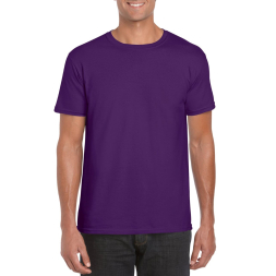 SOFTSTYLE® ADULT T-SHIRT, Purple под Нанесение логотипа